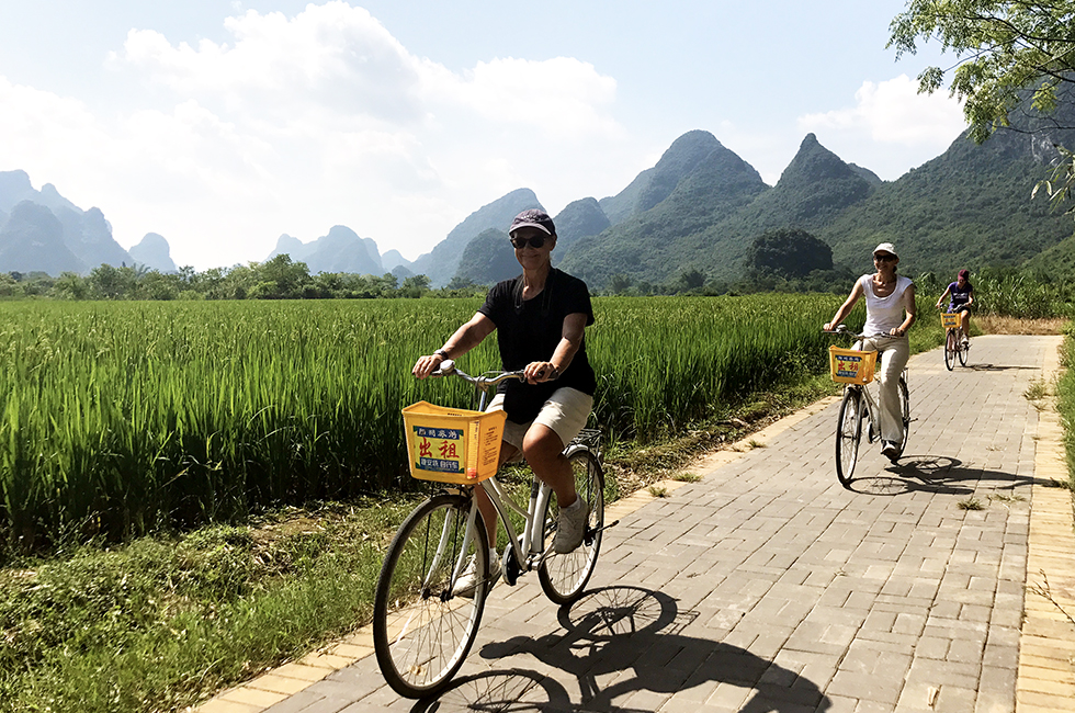 Biking in Yangshuo