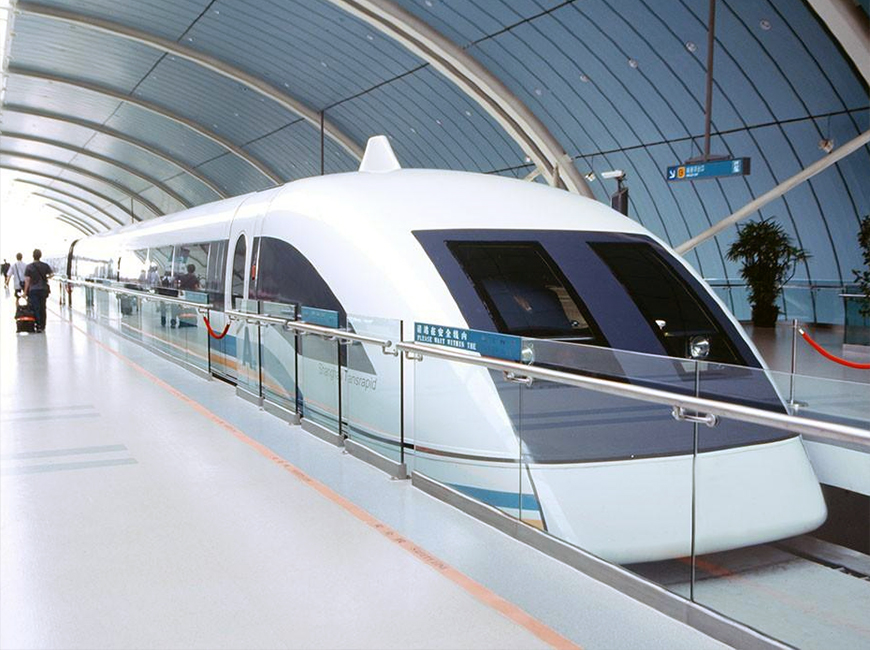 Maglev Train from Longyang Road to PVG Airport
