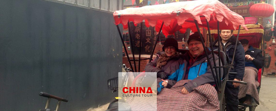 Beijing hutong rickshaw