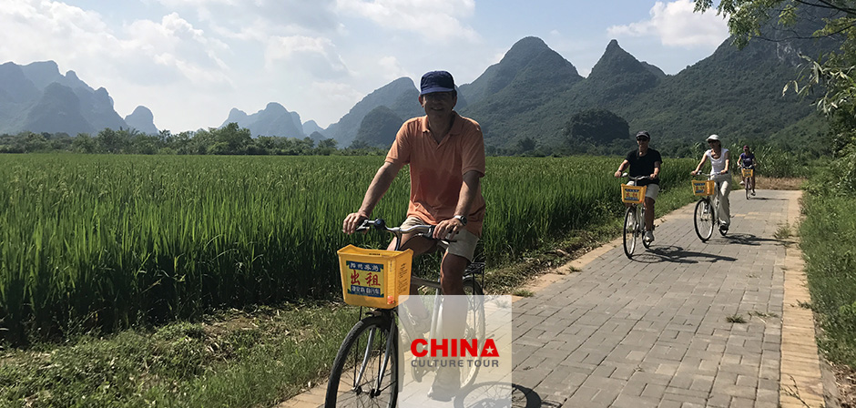 Yangshuo countryside biking