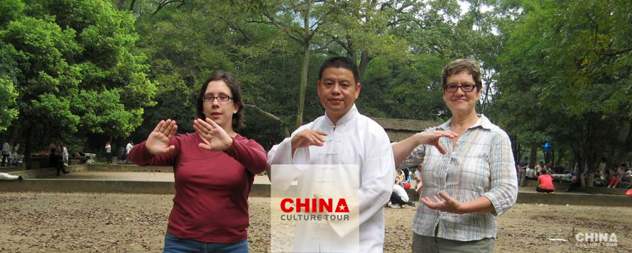 Private Tai Chi lesson at Temple of Heaven