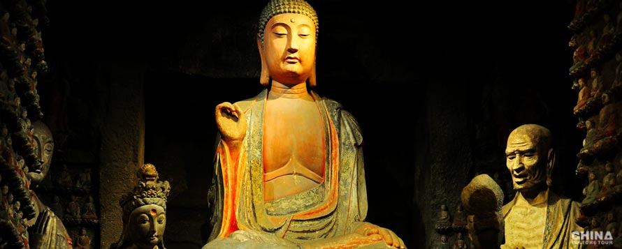 Buddha sculpture in Xi’an History Museum