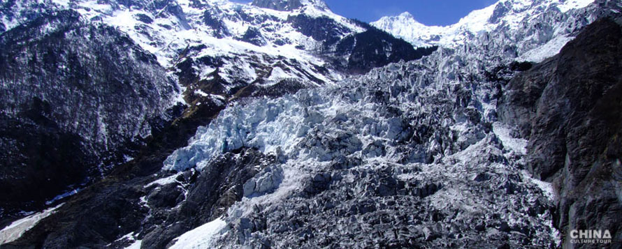 Mingyong Glacier on Meili Snow Mountain