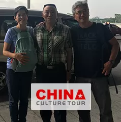 Keiji from Brazil Customized a 21 Days Tour (Photograph taken with their personal driver in Guilin)