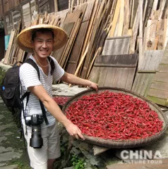 Adam's Family from Australia Tailor-Made a China Tour to Guilin including Yangshuo, Longji Terraced Fields and Sanjiang Ethnic Minority Villages