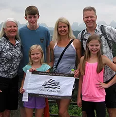 Sharon Mansberger Family of 6 customized a 11 Days China Tour Package to Beijing, Xian, Guilin and Shanghai