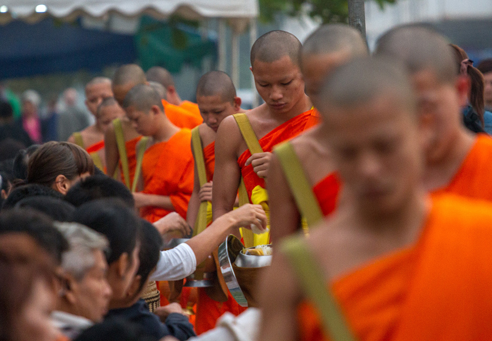 Collecting Alms