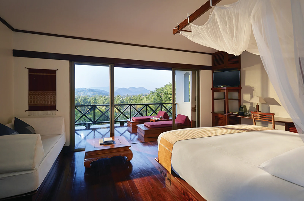 luxury Belmond La Residence Phou Vao