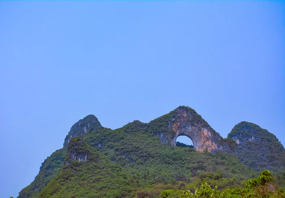 Yangshuo Moon Hill